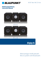 Blaupunkt MS-BT-26E - Owners Manual 